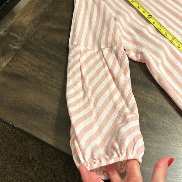 (2) Striped Chico’s Blouse - Picture 8 of 11